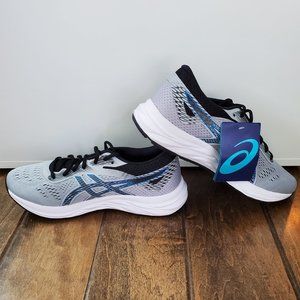 ASICS-GEL-EXCITE Mid Grey/Electric Blue Mens Sneakers in Size 8 US